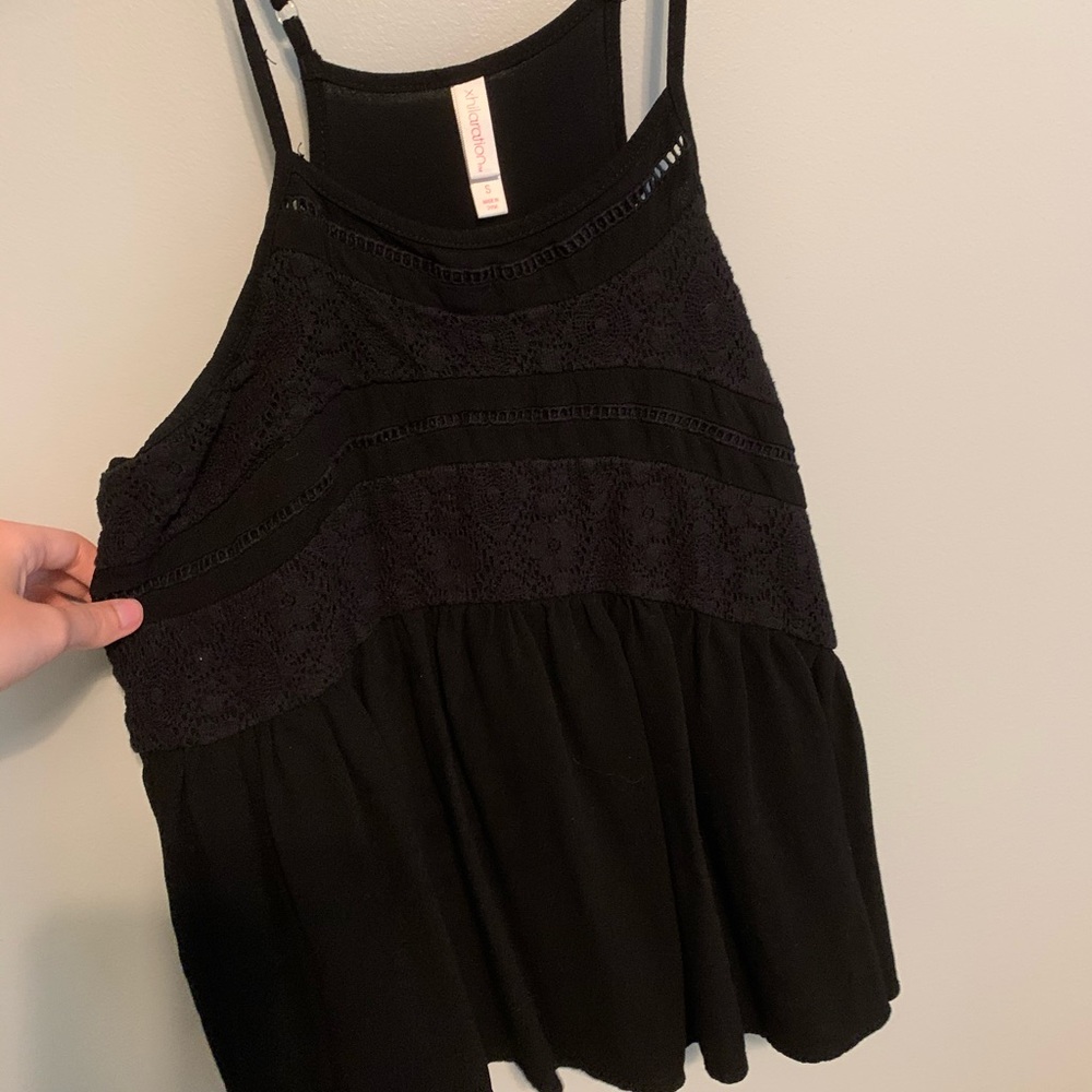 Cute black tank